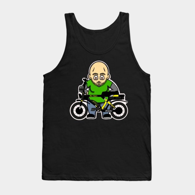 Fat bald Guy Tank Top by geo283